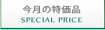 今月の特価品